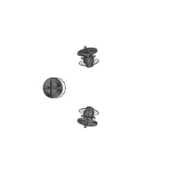 PEAK SCREWS SET VITI FRONTCOMMANDER | AIROH