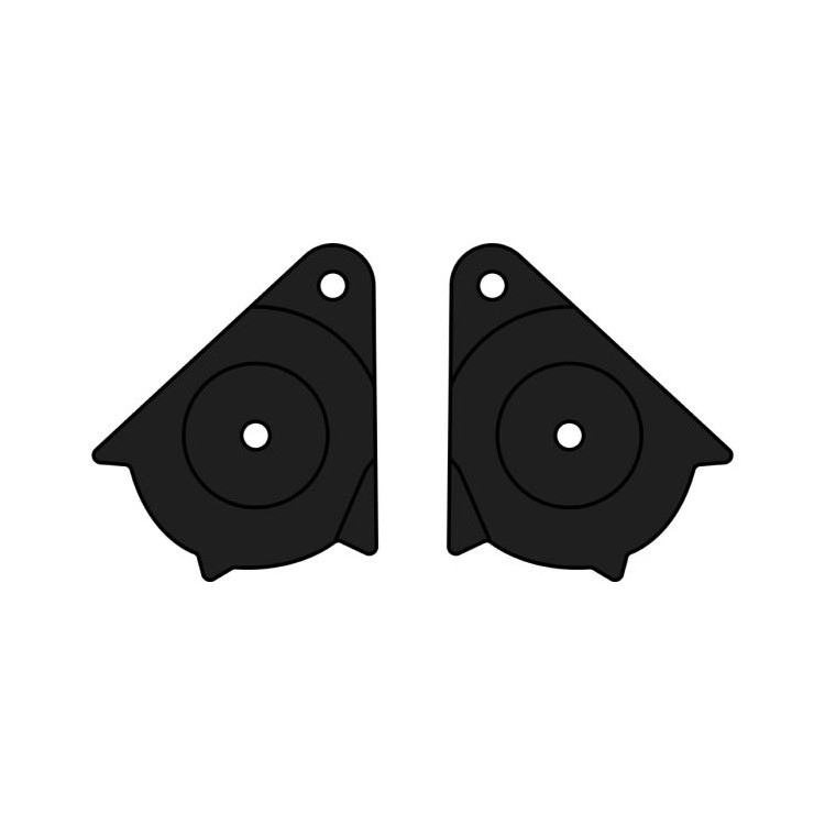 KIT UNDERPLATE VISOR COMMANDER | AIROH