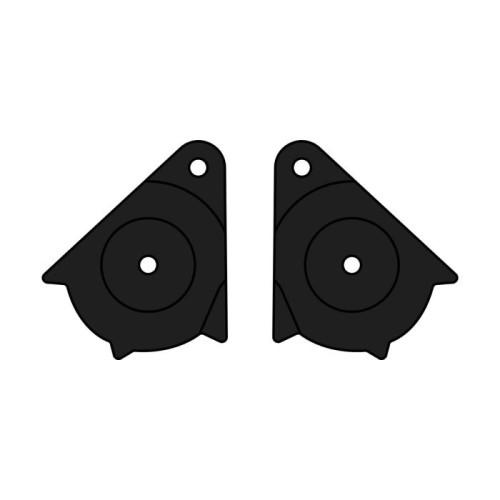 KIT UNDERPLATE VISOR COMMANDER | AIROH