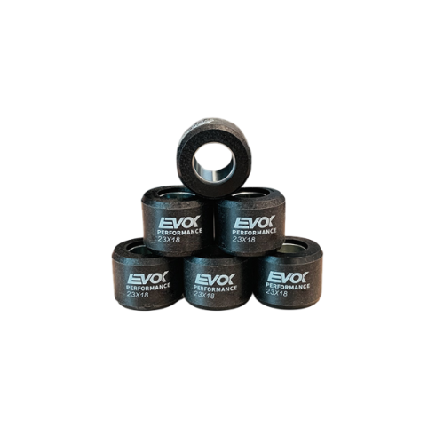 100480128 KIT RULLI EVOK IRON DRIVE 23X18MM 19GR | RMS
