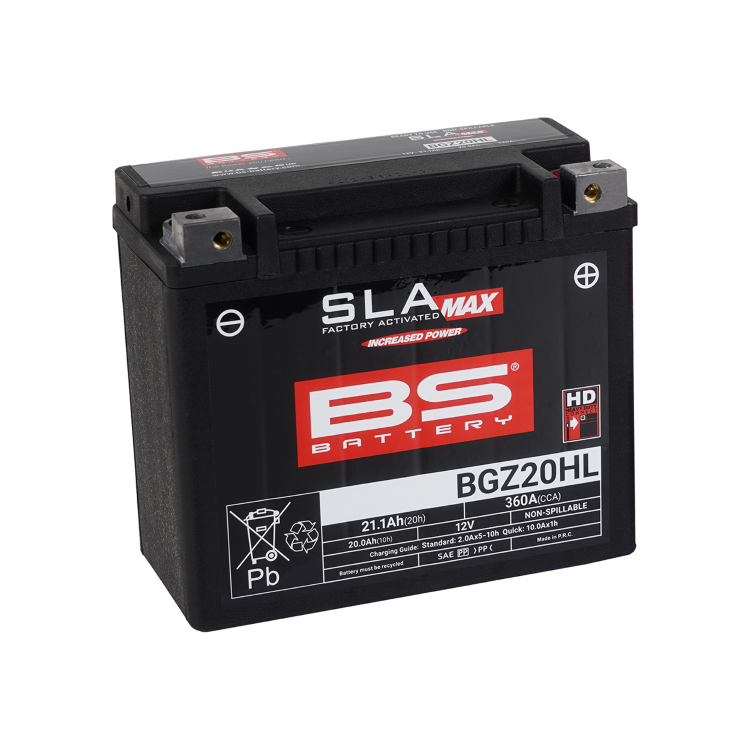246650645 BATTERIA BS SLA-MAX BGZ20HL | BS BATTERY
