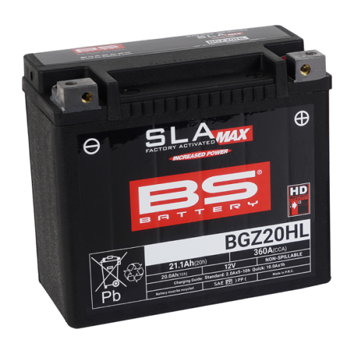 246650645 BATTERIA BS SLA-MAX BGZ20HL | BS BATTERY