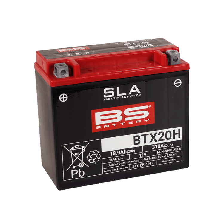 246650595 BATTERIA BS SLA BTX20H | BS BATTERY