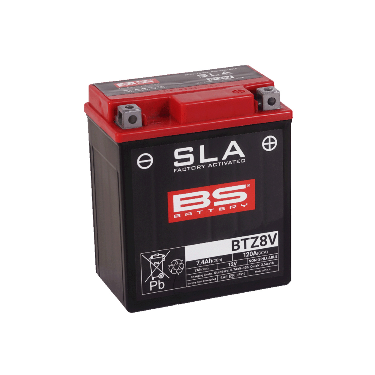 246650535 BATTERIA BS SLA BTZ8V | BS BATTERY