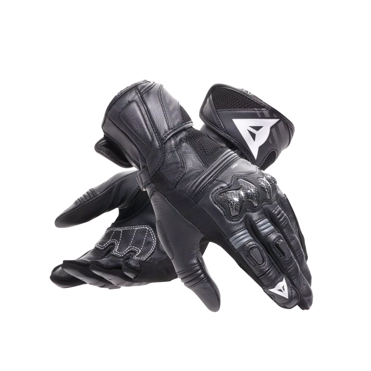 REACTO CARBON LONG GLOVES WMN BLACK ANTHRACITE | DAINESE