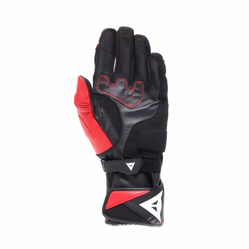 REACTO CARBON LONG GLOVES BLACK RED-LAVA | DAINESE