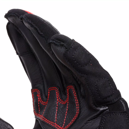 REACTO CARBON LONG GLOVES BLACK RED-LAVA | DAINESE