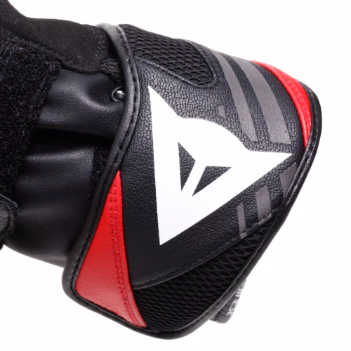 REACTO CARBON LONG GLOVES BLACK RED-LAVA | DAINESE