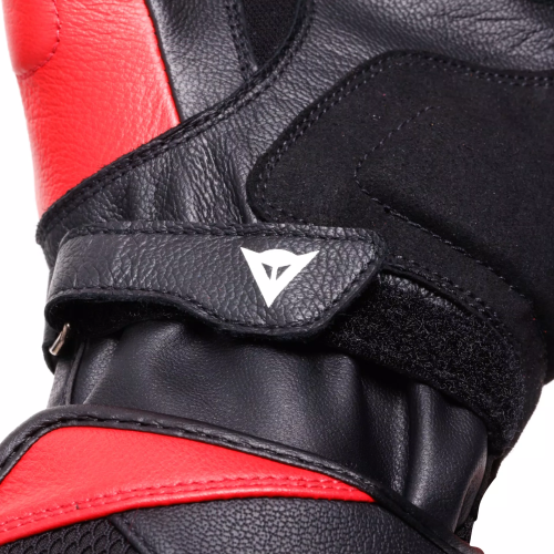 REACTO CARBON LONG GLOVES BLACK RED-LAVA | DAINESE