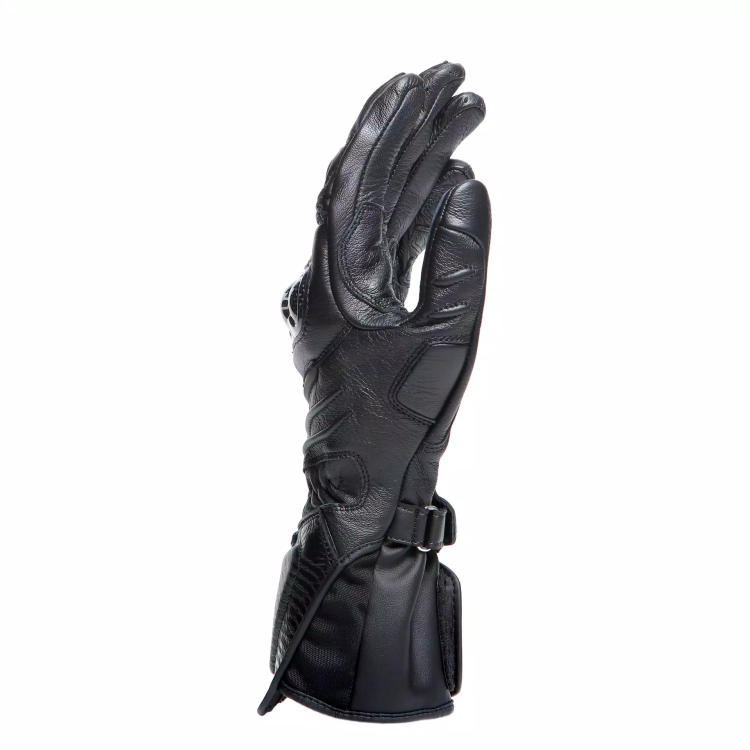 CARBON 4 LONG LEATHER GLOVES  BLACK BLACK BLACK | DAINESE