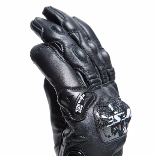 CARBON 4 LONG LEATHER GLOVES  BLACK BLACK BLACK | DAINESE