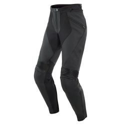 PONY 3 LADY LEATHER PANTS  BLACK-MATT | DAINESE