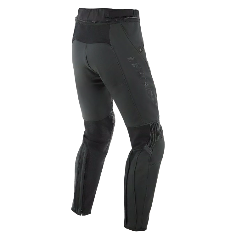 PONY 3 LEATHER PANTS  BLACK-MATT | DAINESE