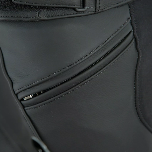PONY 3 LEATHER PANTS  BLACK-MATT | DAINESE
