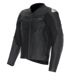 RACING 5 LEATHER JACKET  BLACK BLACK BLACK | DAINESE