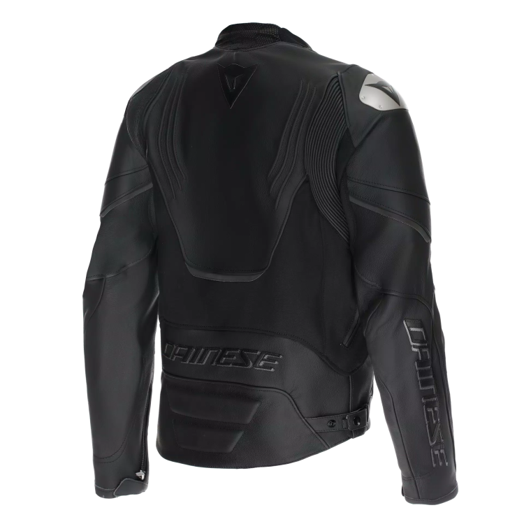 RACING 5 LEATHER JACKET  BLACK BLACK BLACK | DAINESE