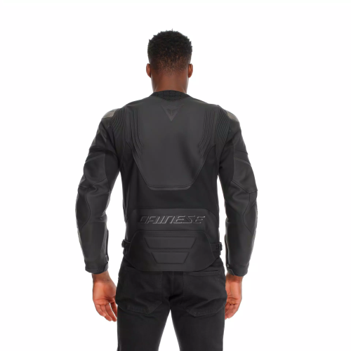 RACING 5 LEATHER JACKET  BLACK BLACK BLACK | DAINESE