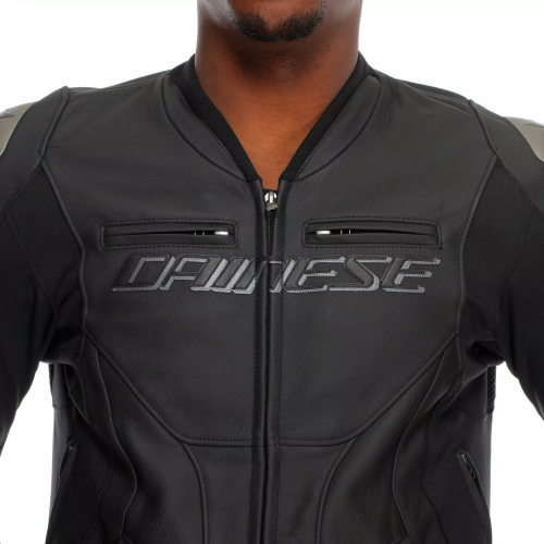 RACING 5 LEATHER JACKET  BLACK BLACK BLACK | DAINESE