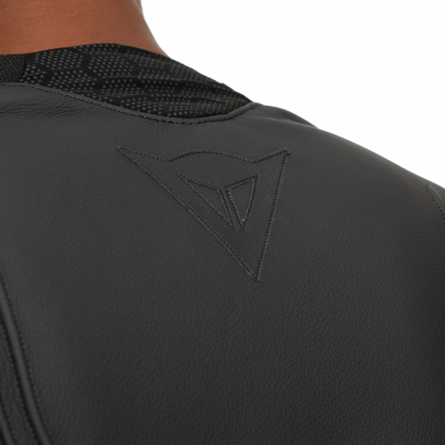 RACING 5 LEATHER JACKET  BLACK BLACK BLACK | DAINESE