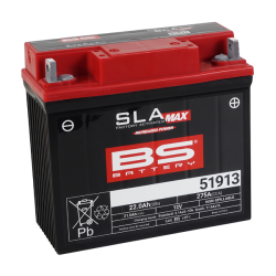 246650515 BATTERIA BS SLA-MAX 51913 | BS BATTERY