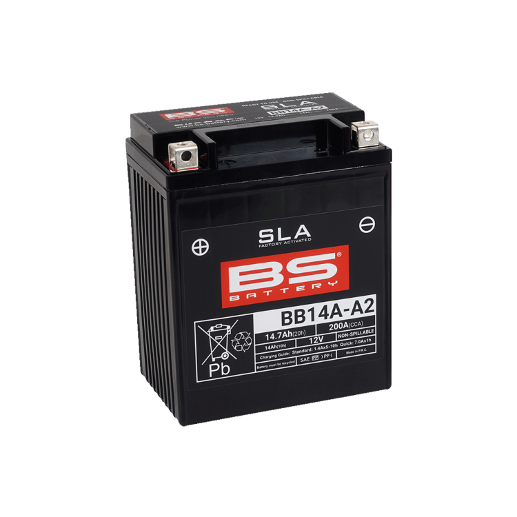 246650425 BATTERIA BS SLA BB14A-A2 | BS BATTERY