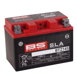 246650065 BATTERIA BS SLA BTZ14S | BS BATTERY