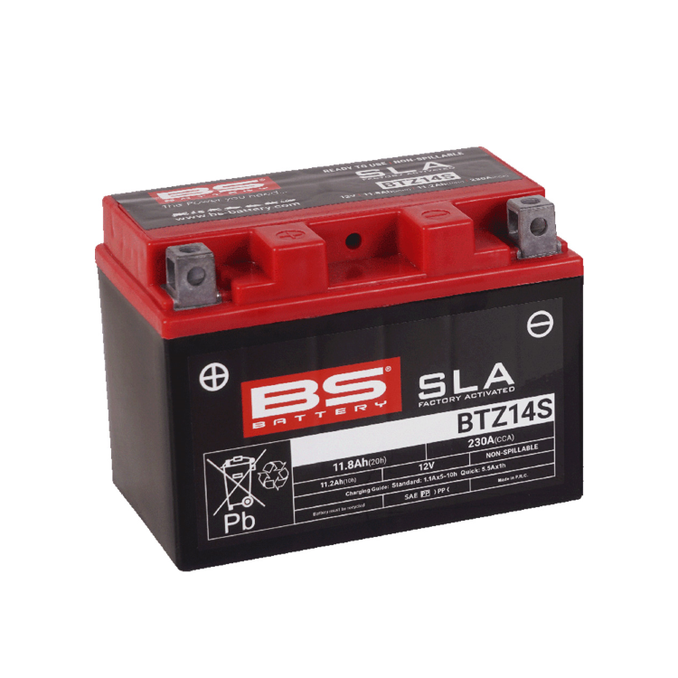 246650065 BATTERIA BS SLA BTZ14S | BS BATTERY
