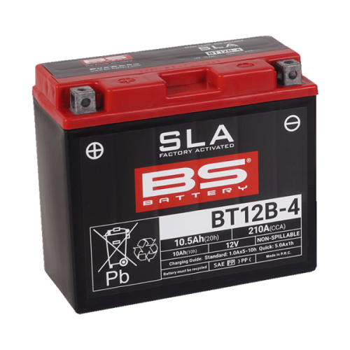 246650095 BATTERIA BS SLA BT12B-4 | BS BATTERY