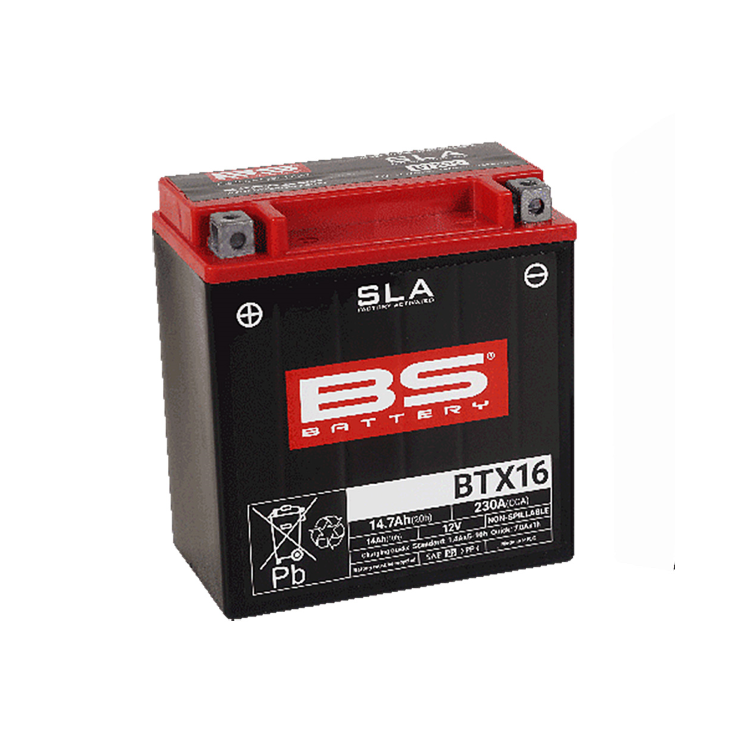 246650305 BATTERIA BS SLA BTX16 | BS BATTERY