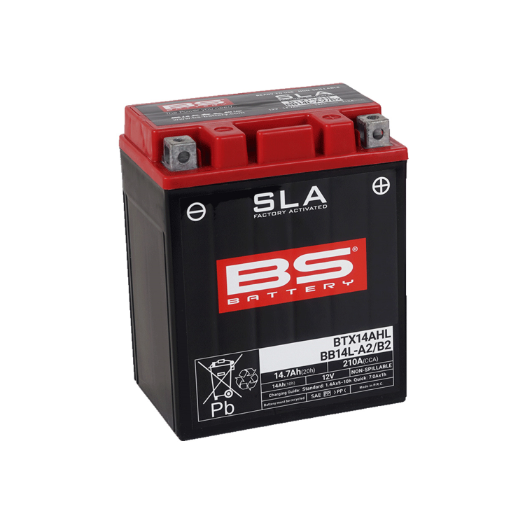 246650285 BATTERIA BS SLA BB14L-A2 B2 | BS BATTERY