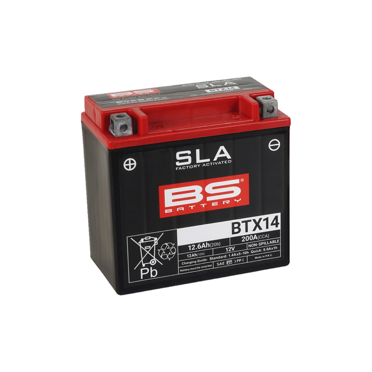 246650235 BATTERIA BS SLA BTX14 | BS BATTERY
