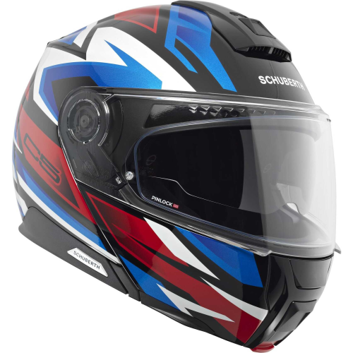 CASCO MODULARE C5 ECE DEKOR  ZENITH BLUE |SCHUBERTH