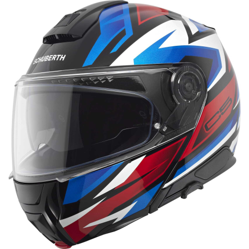 CASCO MODULARE C5 ECE DEKOR  ZENITH BLUE |SCHUBERTH