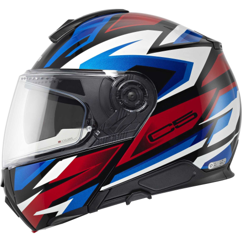 CASCO MODULARE C5 ECE DEKOR  ZENITH BLUE |SCHUBERTH