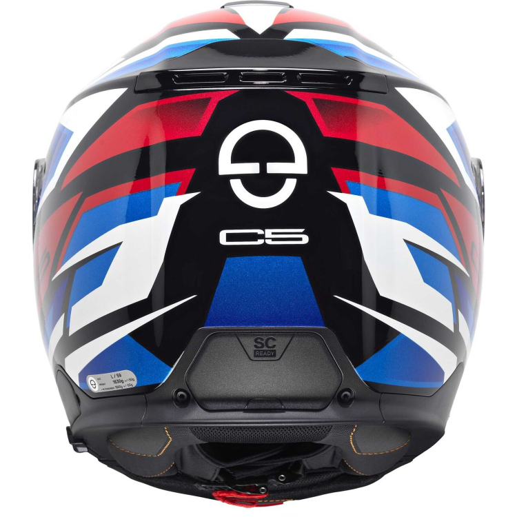 CASCO MODULARE C5 ECE DEKOR  ZENITH BLUE |SCHUBERTH