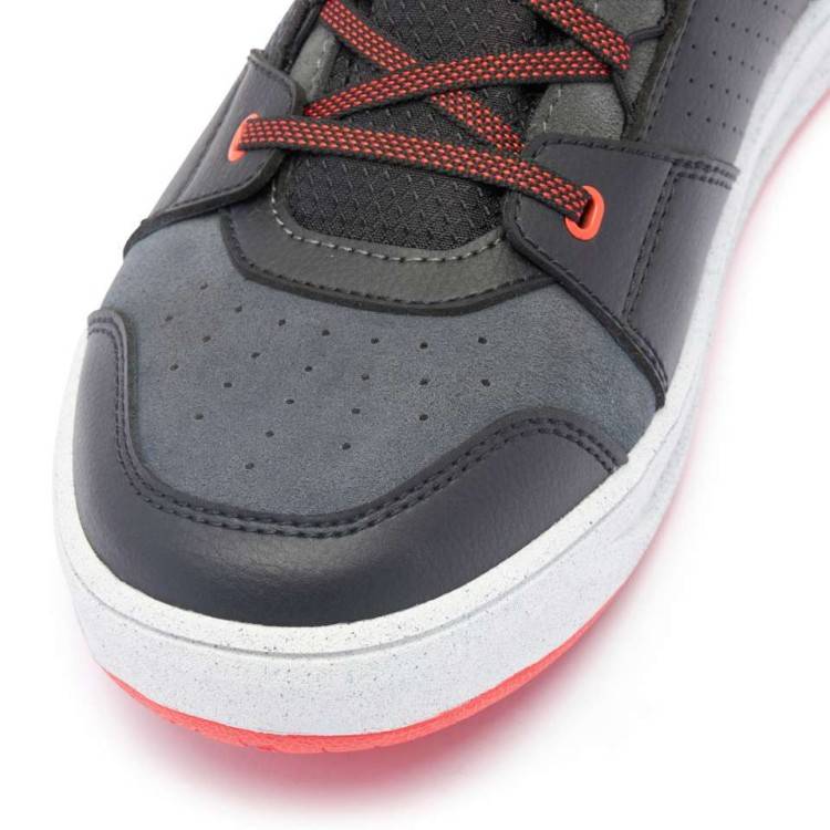 SUBURB D-WP SHOES BLACK WHITE RED-LAVA | DAINESE