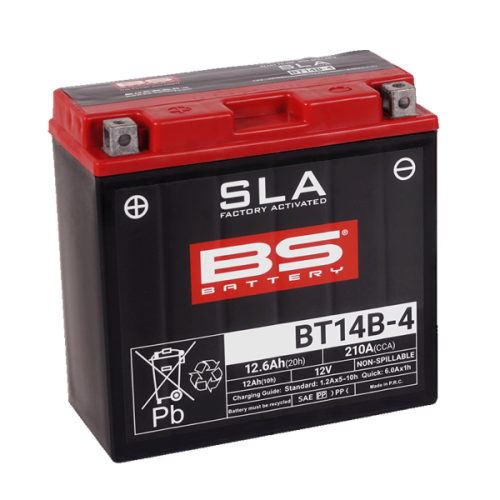246650105 BATTERIA BS SLA BT14B-4 | BS BATTERY