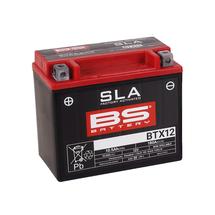 246650225 BATTERIA BS SLA BTX12 | BS BATTERY