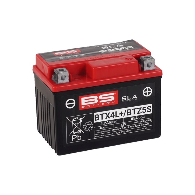246650135 BATTERIA BS SLA BTX4L+BTZ5S | BS BATTERY