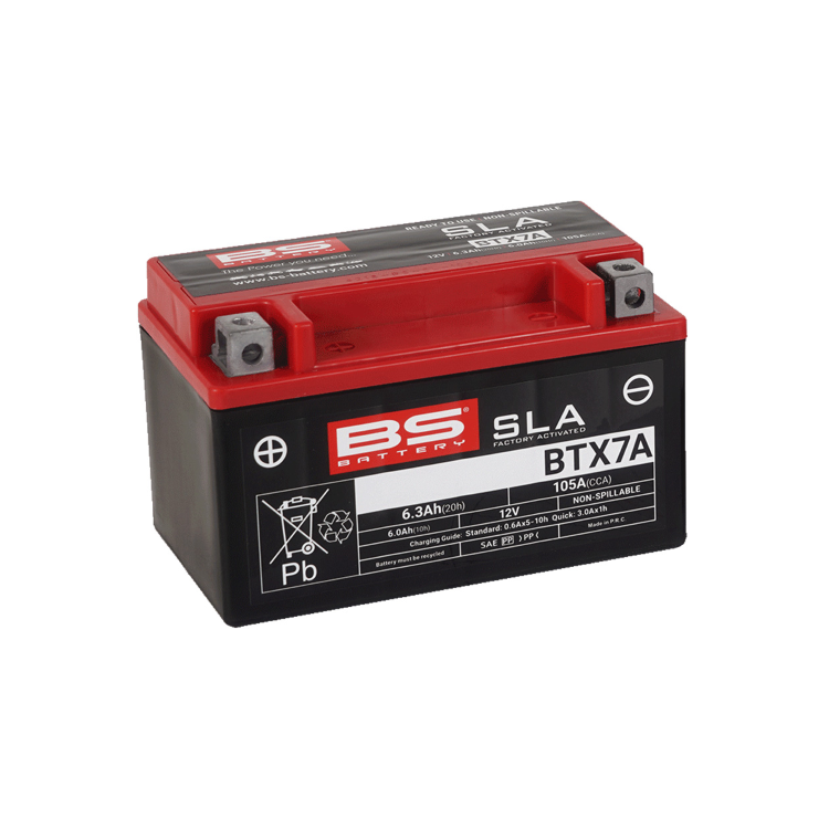 246650165 BATTERIA BS SLA BTX7A | BS BATTERY