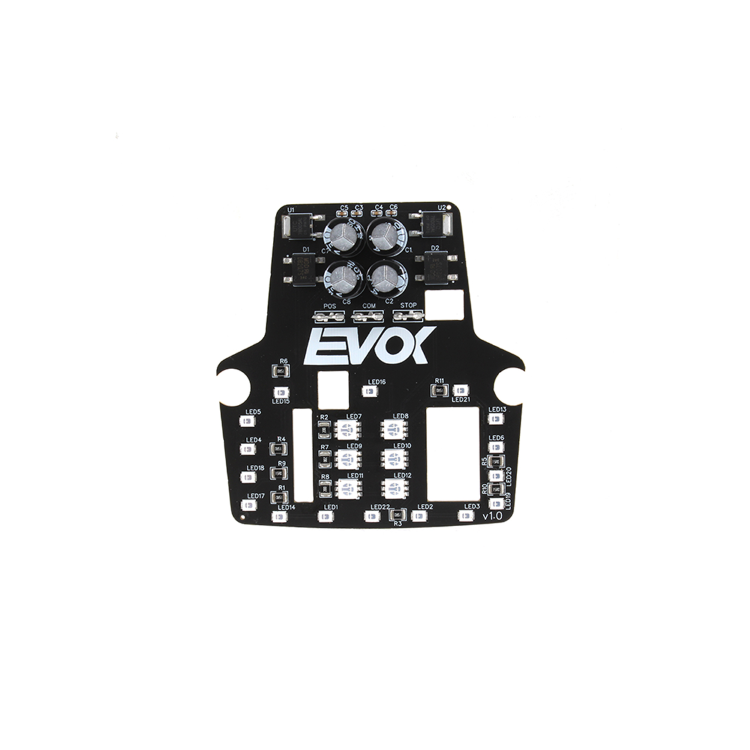 246420011 FANALE POSTERIORE EVOK IRON LED PIAGGIO VESPA 125 PRIMAVERA | RMS