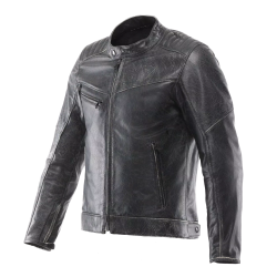 RADICALE LEATHER JACKET BLACK |DAINESE