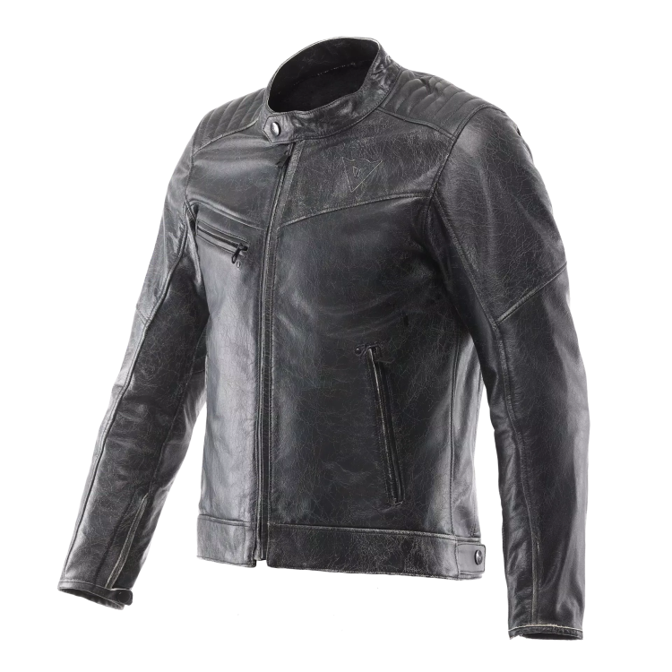 RADICALE LEATHER JACKET BLACK |DAINESE