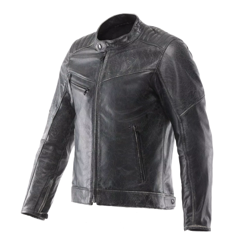 RADICALE LEATHER JACKET BLACK |DAINESE