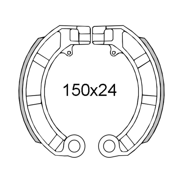 225120161 GANASCE FRENO POSTERIORI RMS CLASSIC PIAGGIO VESPA PX 125-15 | RMS