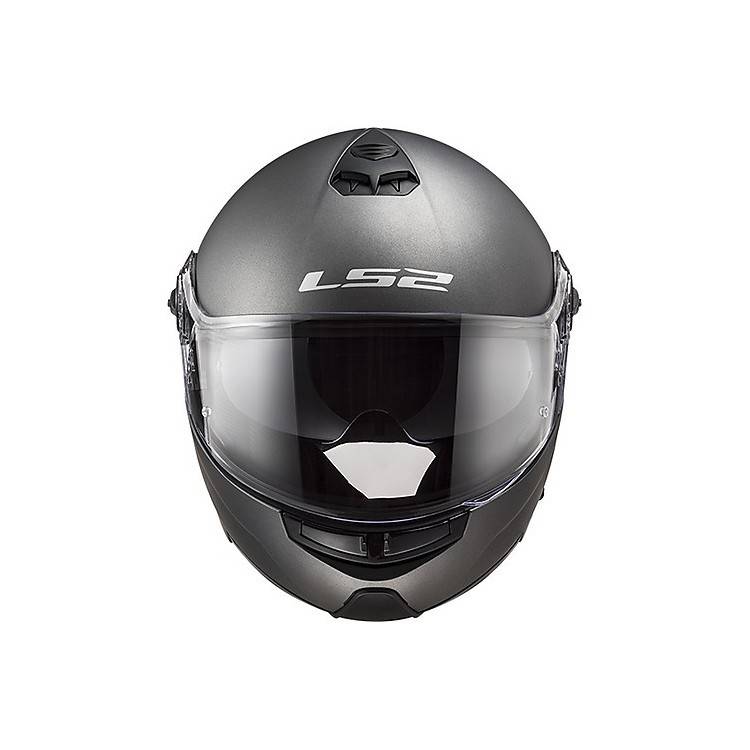 Casco Moto Modulare LS2 Strobe 2 Nero Opaco | Taglia M (57/59) | Omologazione 22.06 | Doppia Visiera