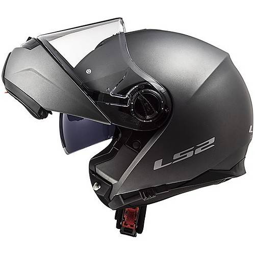 CASCO MODULARE LS2 FF325 STROBE MATT TITANIUM