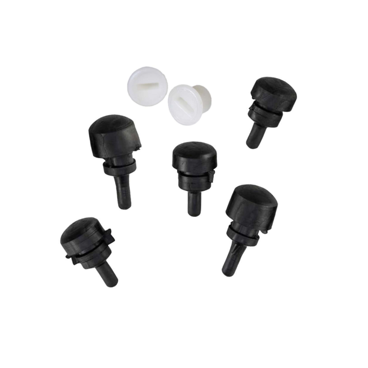 142640564 KIT GOMMINI SPORTELLO MOTORE  CON BOCCOLE RMS CLASSIC VESPA  | RMS