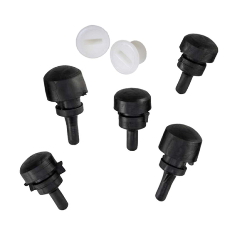 142640564 KIT GOMMINI SPORTELLO MOTORE  CON BOCCOLE RMS CLASSIC VESPA  | RMS