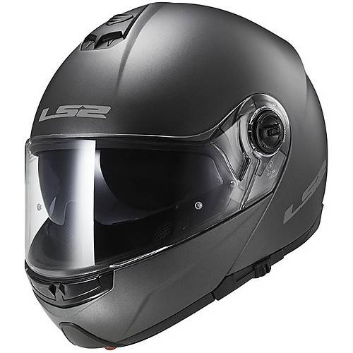 CASCO MODULARE LS2 FF325 STROBE MATT TITANIUM